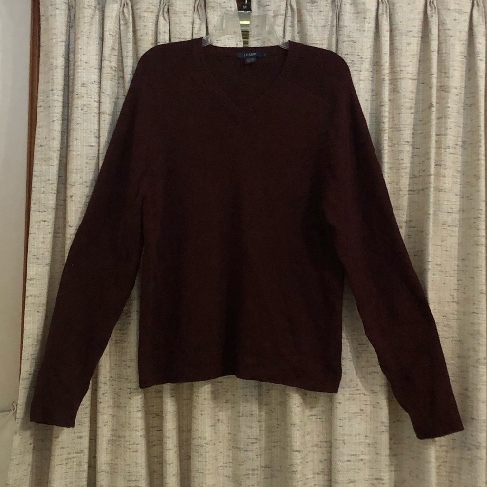 J. Crew Wool Blend V-Neck Sweater